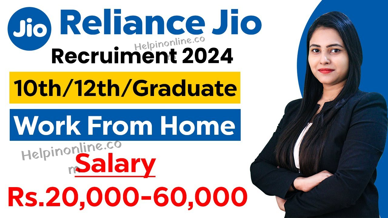 Jio Part Time Work From Home Jobs , jio part time jobs work from home for students , online work from home , online job at home in mobile