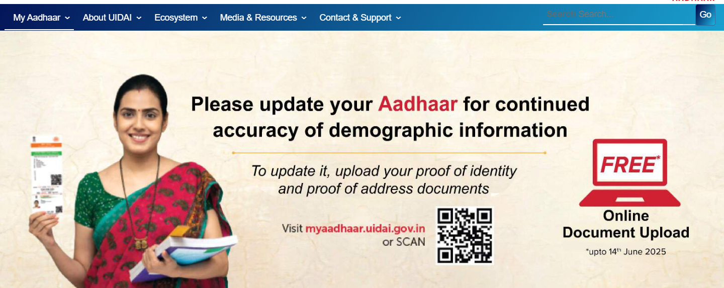 Aadhaar Document Update 2025